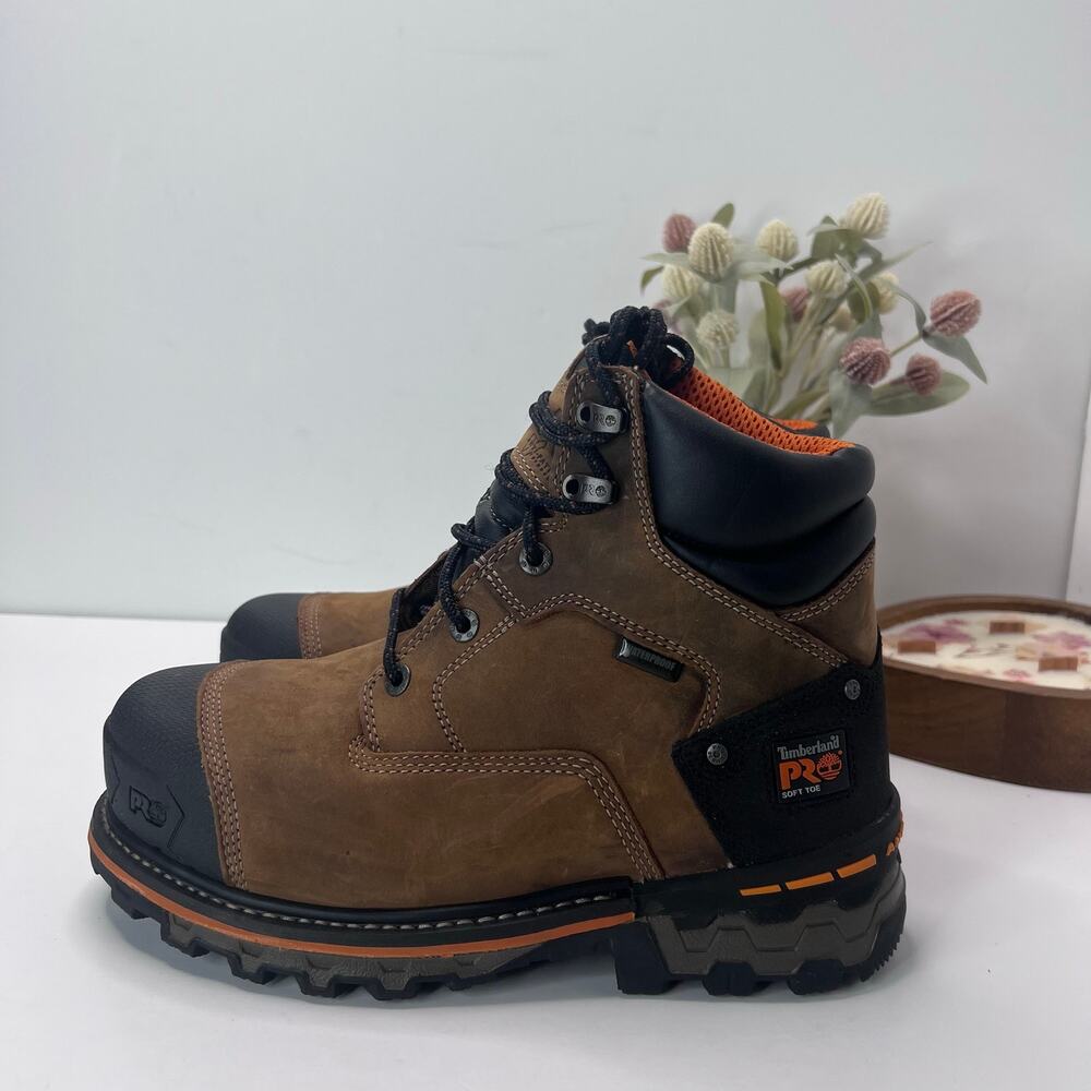 Timberland PRO Boondock 6" Composite Safety Toe Waterproof Boot Men's 8.5 Wide